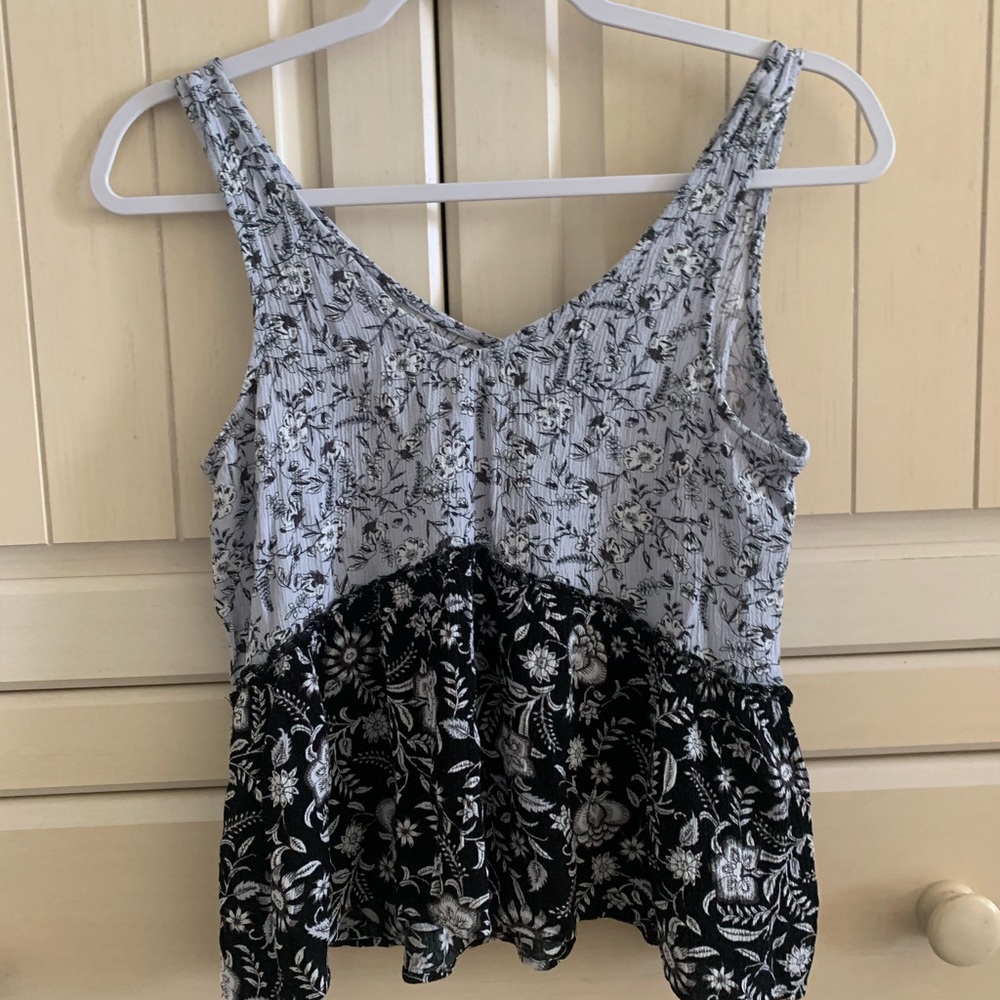 Aeropostale flowy tank top with floral design